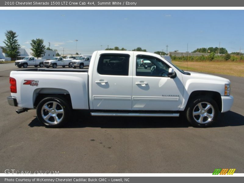 Summit White / Ebony 2010 Chevrolet Silverado 1500 LTZ Crew Cab 4x4