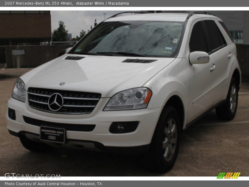 Alabaster White / Macadamia 2007 Mercedes-Benz ML 350 4Matic
