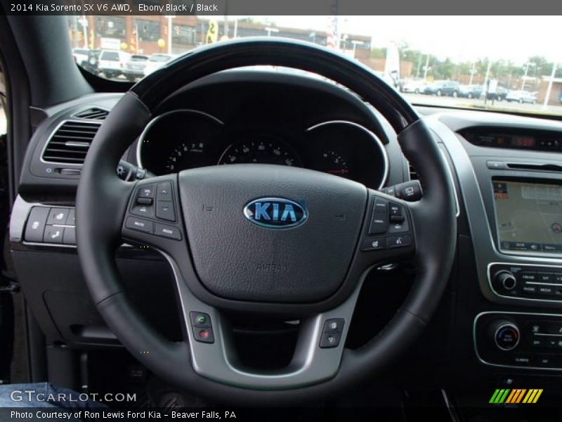  2014 Sorento SX V6 AWD Steering Wheel