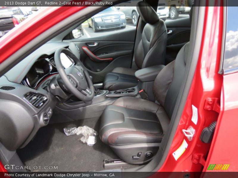 Redline 2-Coat Pearl / Black/Ruby Red 2013 Dodge Dart GT