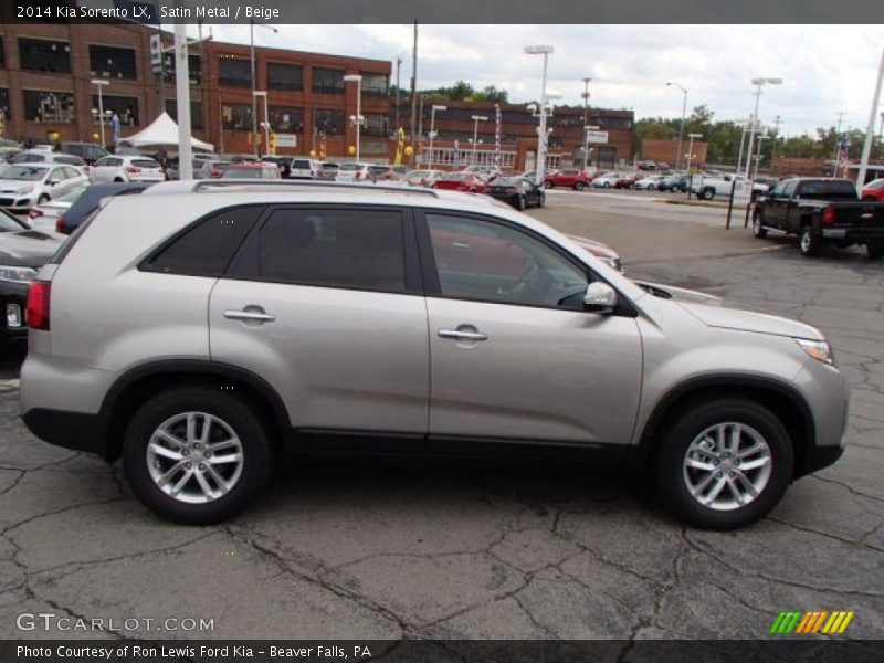 Satin Metal / Beige 2014 Kia Sorento LX