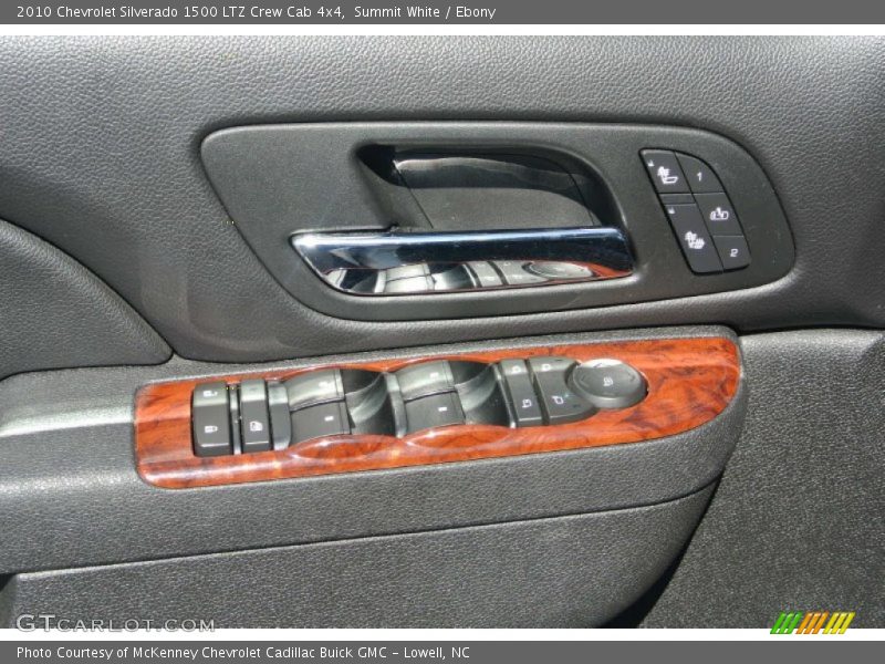 Summit White / Ebony 2010 Chevrolet Silverado 1500 LTZ Crew Cab 4x4