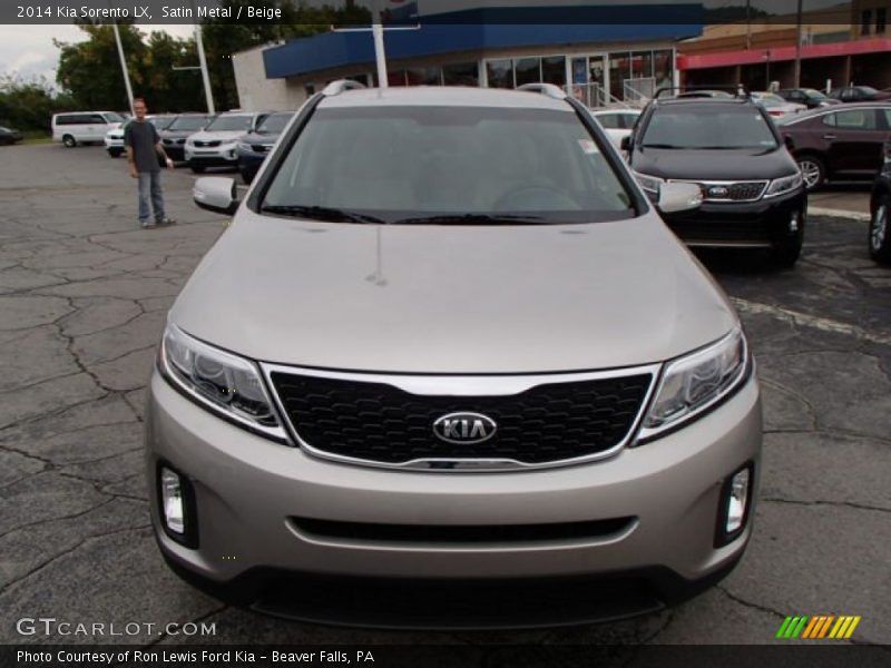 Satin Metal / Beige 2014 Kia Sorento LX