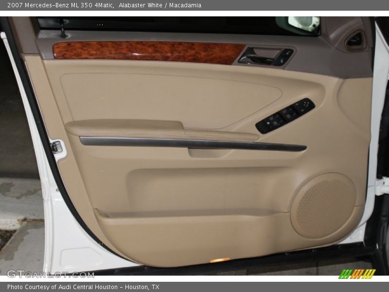 Alabaster White / Macadamia 2007 Mercedes-Benz ML 350 4Matic
