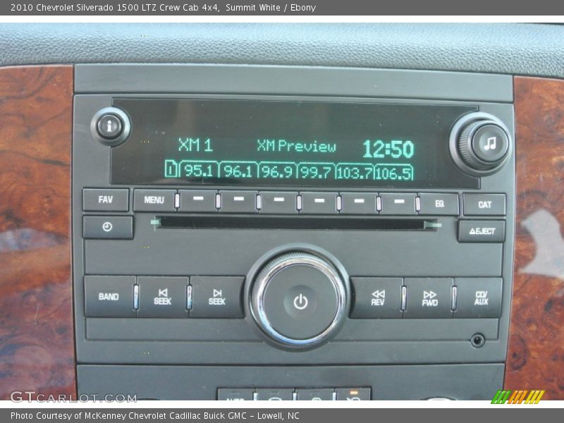 Summit White / Ebony 2010 Chevrolet Silverado 1500 LTZ Crew Cab 4x4