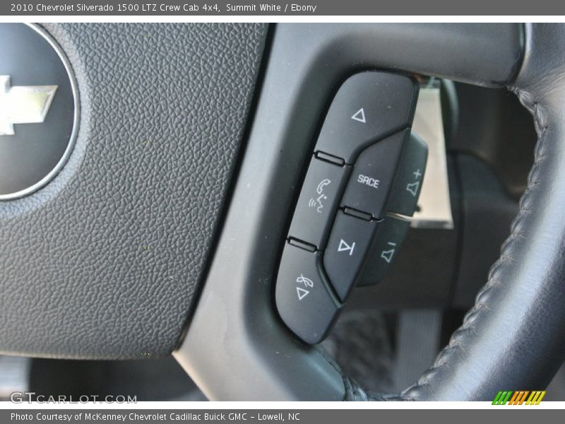 Summit White / Ebony 2010 Chevrolet Silverado 1500 LTZ Crew Cab 4x4