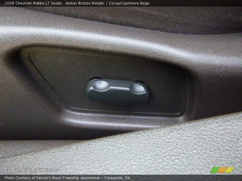 Amber Bronze Metallic / Cocoa/Cashmere Beige 2008 Chevrolet Malibu LT Sedan