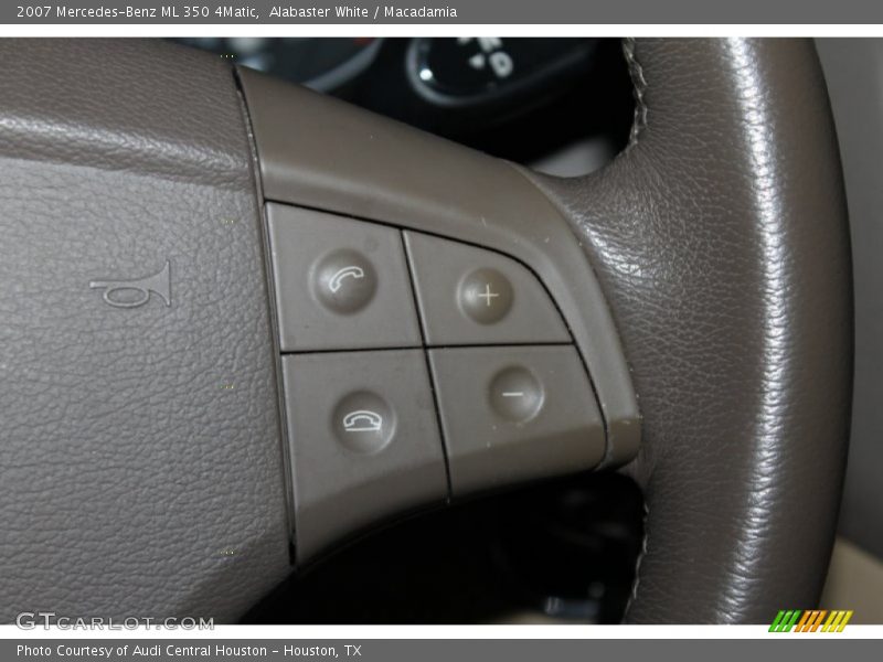Alabaster White / Macadamia 2007 Mercedes-Benz ML 350 4Matic