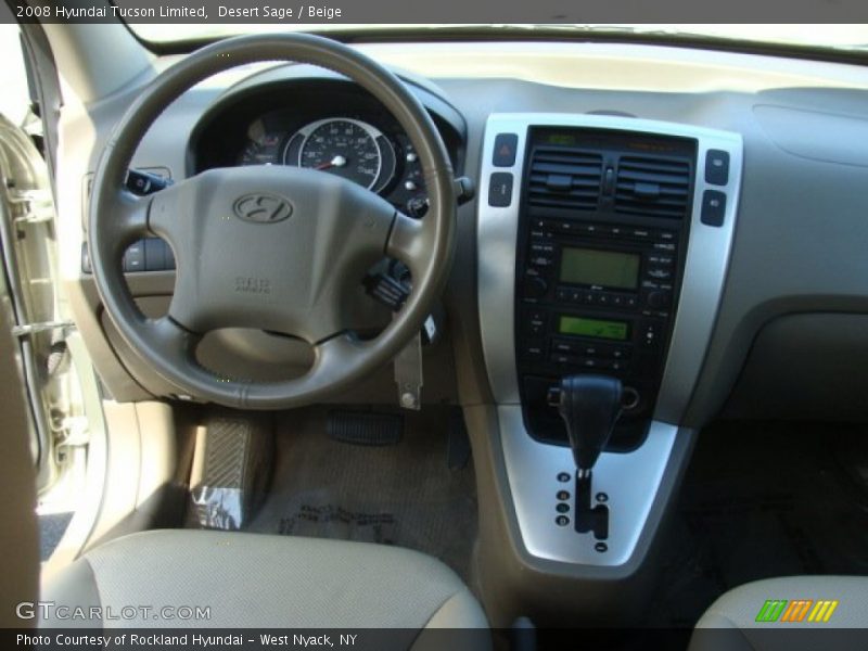 Desert Sage / Beige 2008 Hyundai Tucson Limited