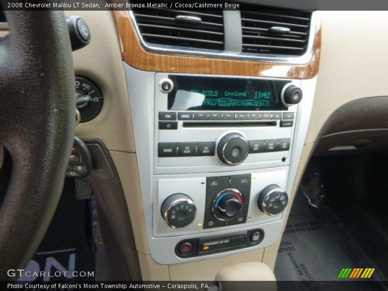 Amber Bronze Metallic / Cocoa/Cashmere Beige 2008 Chevrolet Malibu LT Sedan
