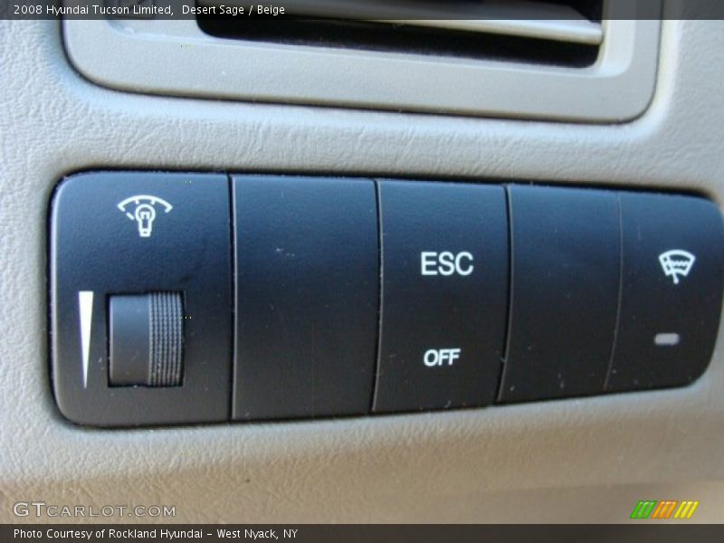 Desert Sage / Beige 2008 Hyundai Tucson Limited