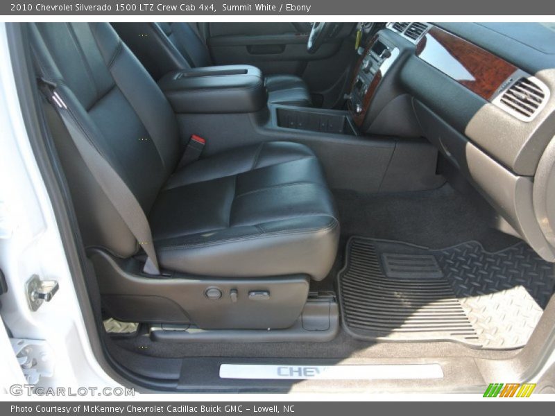 Summit White / Ebony 2010 Chevrolet Silverado 1500 LTZ Crew Cab 4x4