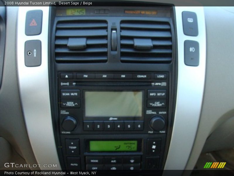 Controls of 2008 Tucson Limited