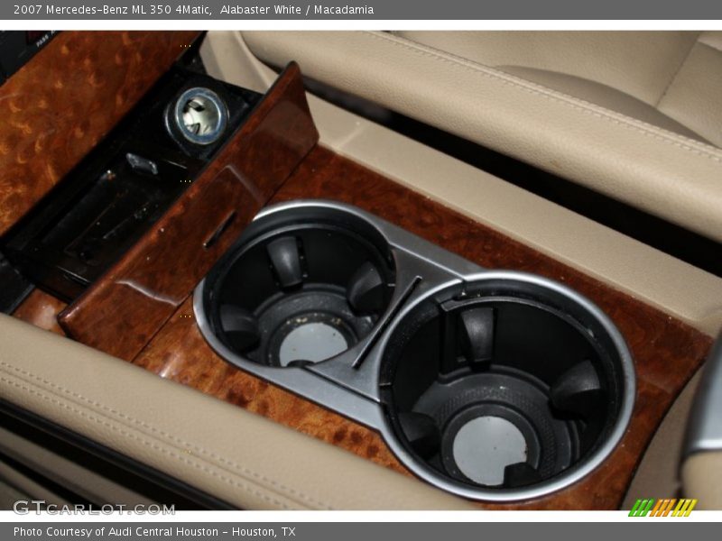 Alabaster White / Macadamia 2007 Mercedes-Benz ML 350 4Matic