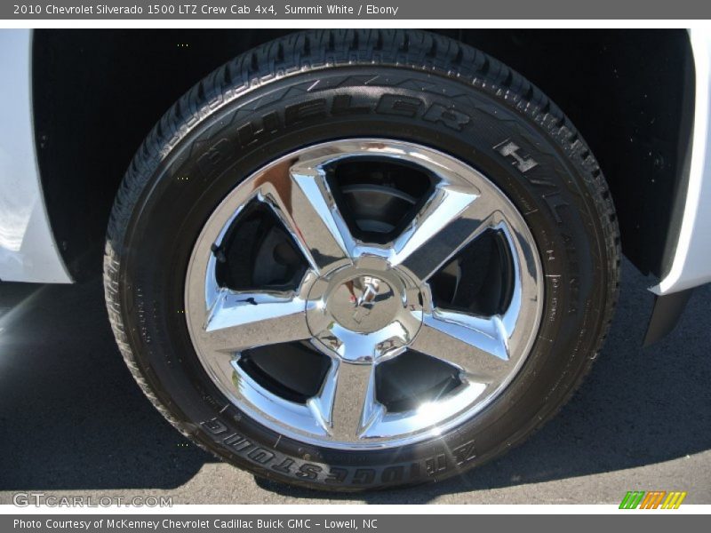 Summit White / Ebony 2010 Chevrolet Silverado 1500 LTZ Crew Cab 4x4