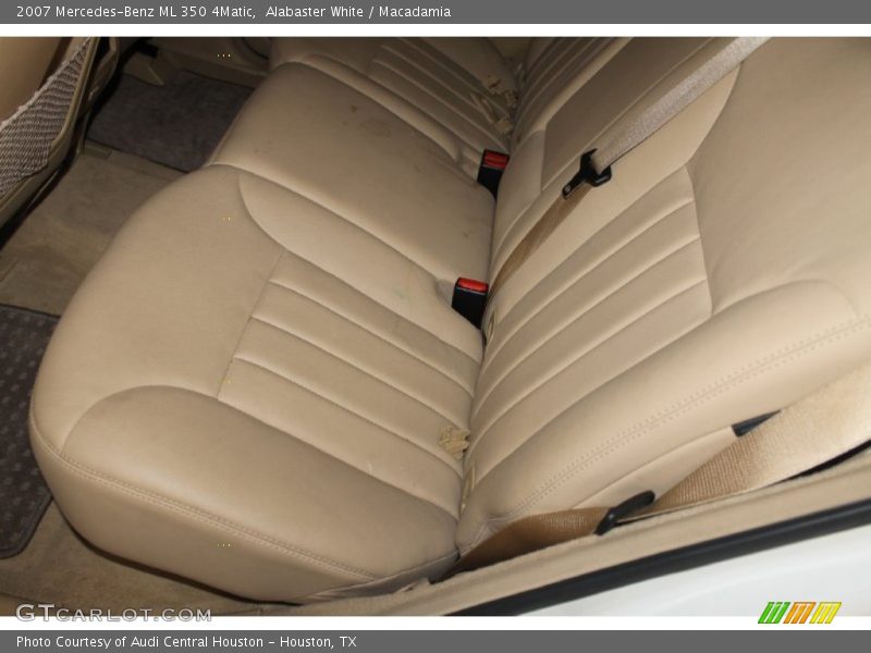 Alabaster White / Macadamia 2007 Mercedes-Benz ML 350 4Matic
