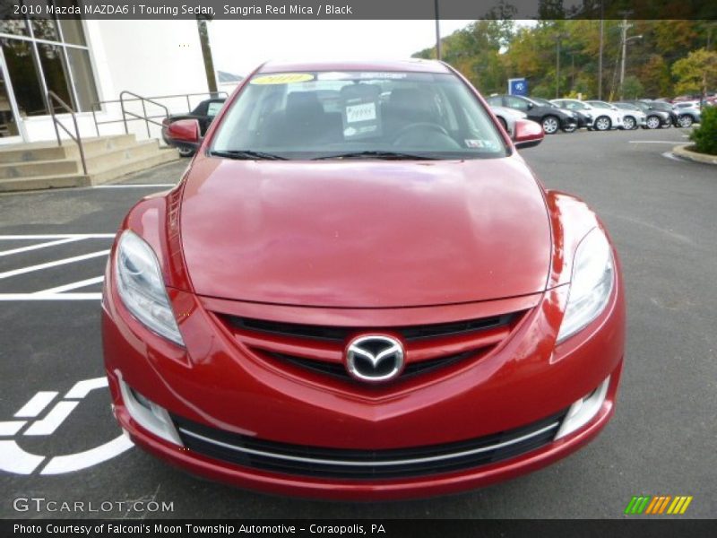 Sangria Red Mica / Black 2010 Mazda MAZDA6 i Touring Sedan