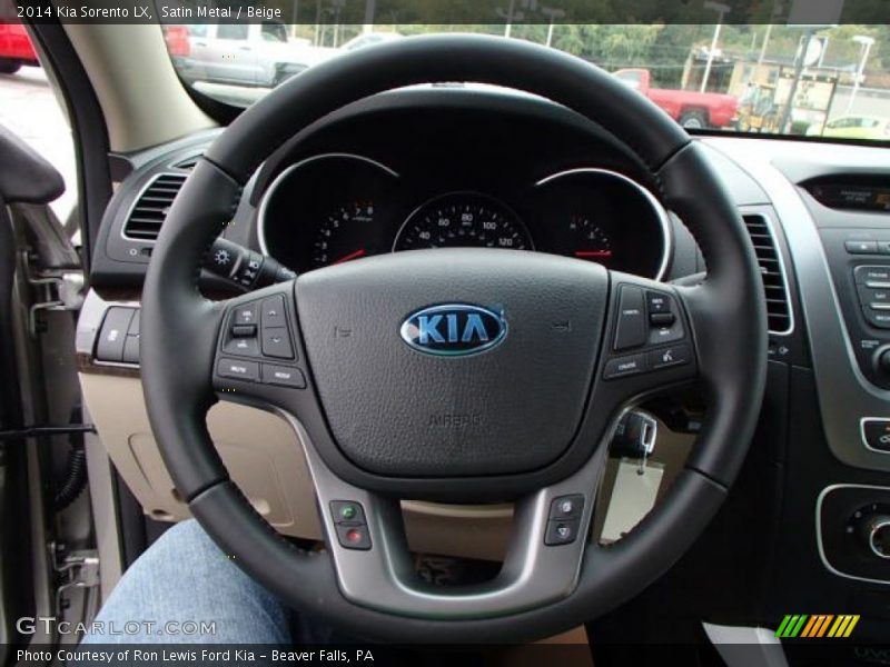  2014 Sorento LX Steering Wheel
