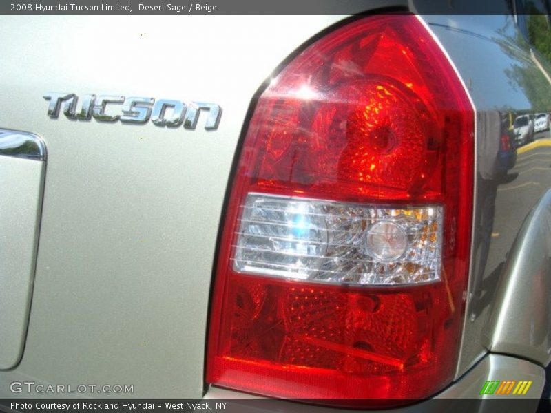 Desert Sage / Beige 2008 Hyundai Tucson Limited