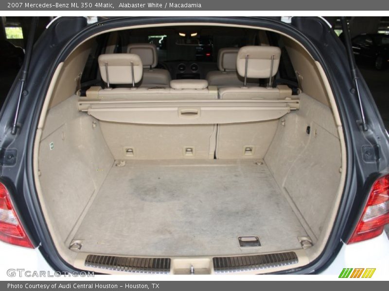 Alabaster White / Macadamia 2007 Mercedes-Benz ML 350 4Matic
