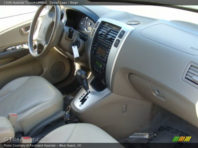 Desert Sage / Beige 2008 Hyundai Tucson Limited