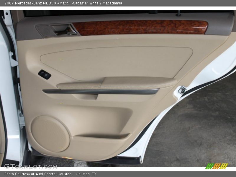 Alabaster White / Macadamia 2007 Mercedes-Benz ML 350 4Matic