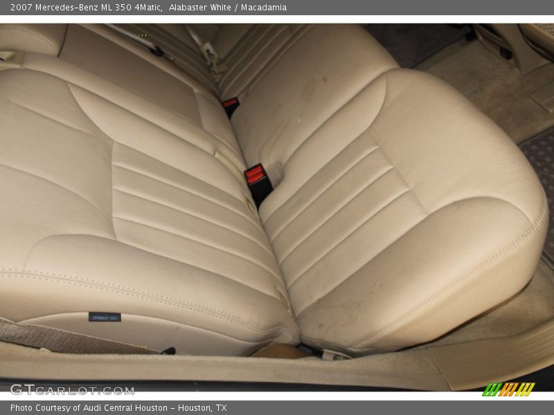 Alabaster White / Macadamia 2007 Mercedes-Benz ML 350 4Matic