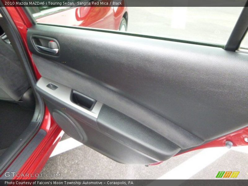 Sangria Red Mica / Black 2010 Mazda MAZDA6 i Touring Sedan