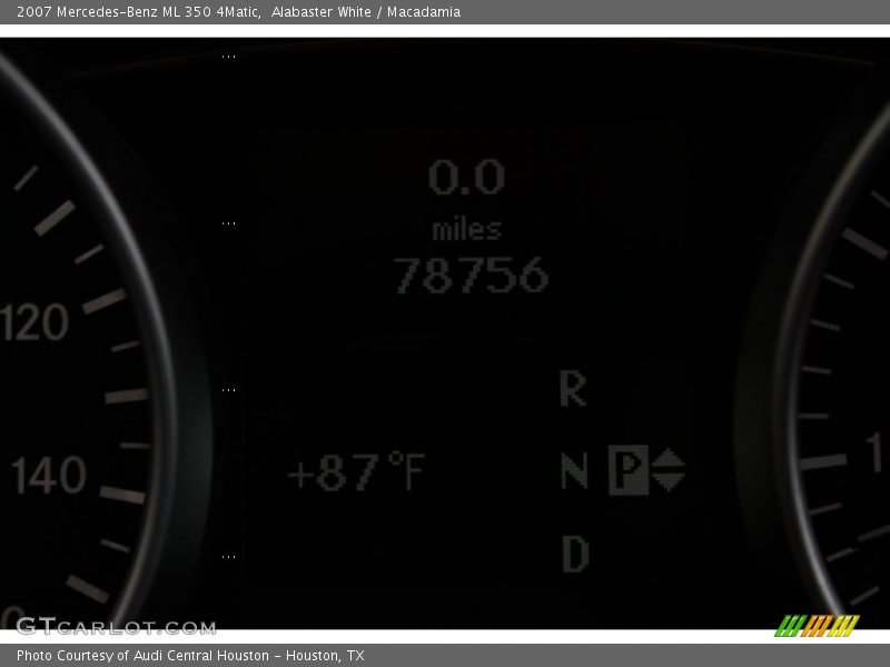 Alabaster White / Macadamia 2007 Mercedes-Benz ML 350 4Matic