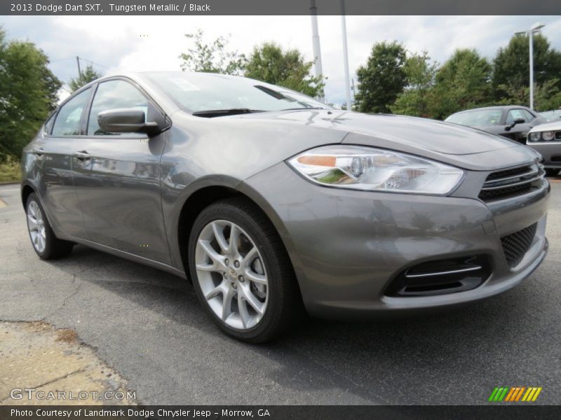 Tungsten Metallic / Black 2013 Dodge Dart SXT