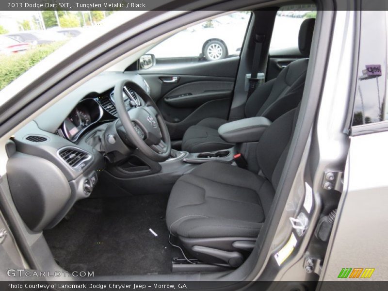 Tungsten Metallic / Black 2013 Dodge Dart SXT