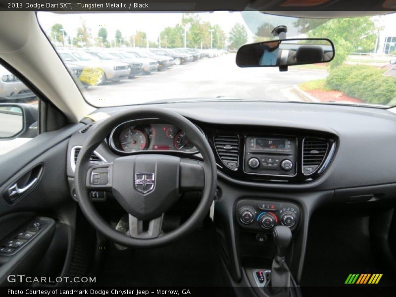 Tungsten Metallic / Black 2013 Dodge Dart SXT