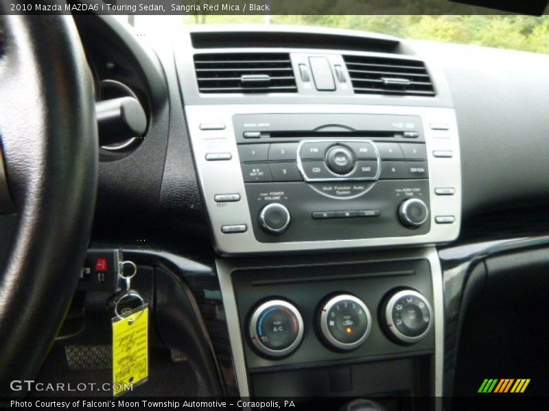 Sangria Red Mica / Black 2010 Mazda MAZDA6 i Touring Sedan