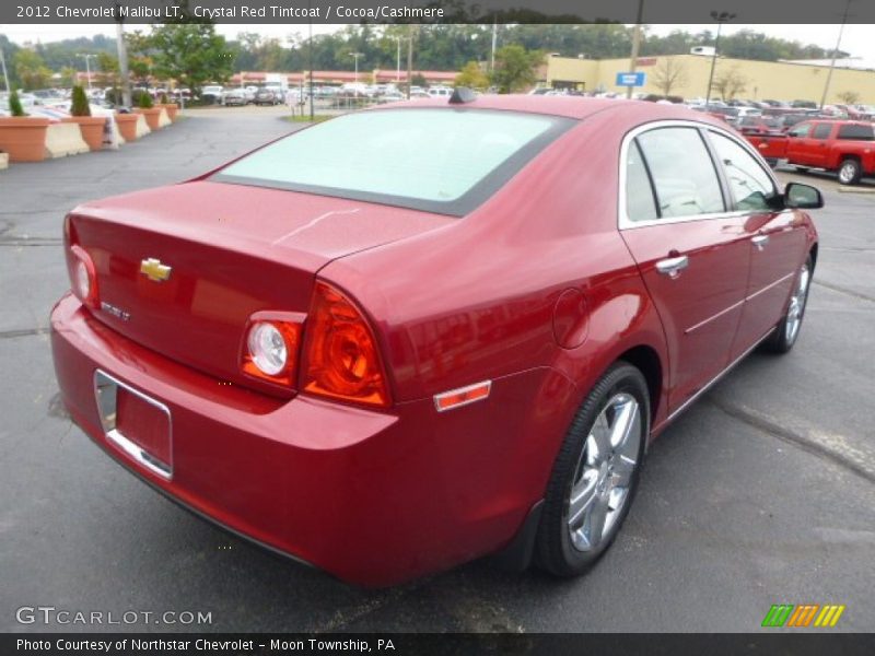 Crystal Red Tintcoat / Cocoa/Cashmere 2012 Chevrolet Malibu LT