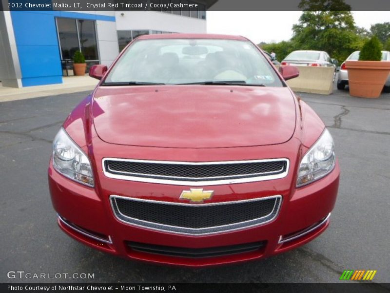 Crystal Red Tintcoat / Cocoa/Cashmere 2012 Chevrolet Malibu LT