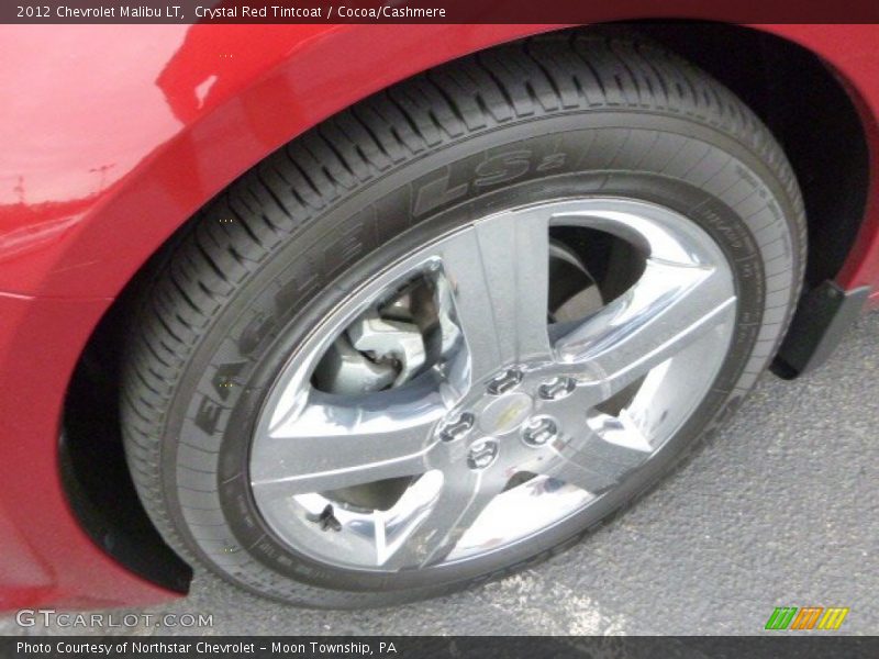 Crystal Red Tintcoat / Cocoa/Cashmere 2012 Chevrolet Malibu LT