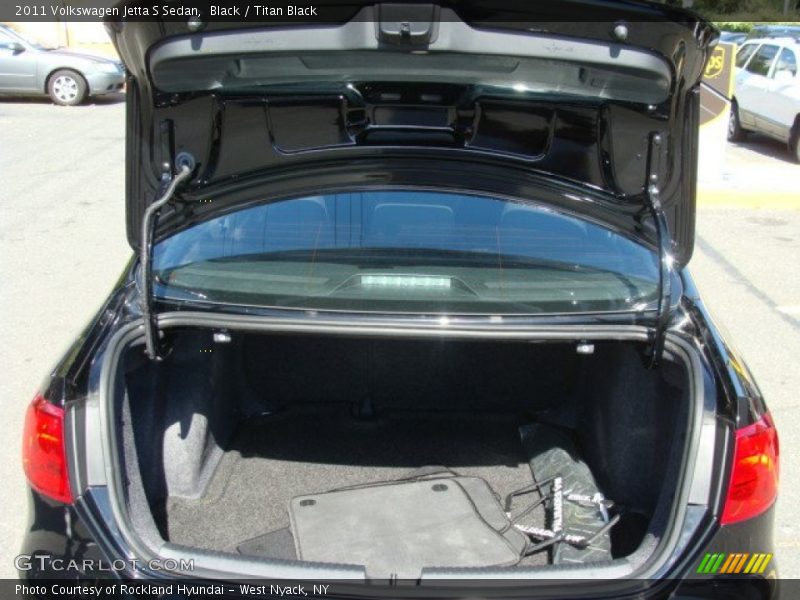 Black / Titan Black 2011 Volkswagen Jetta S Sedan