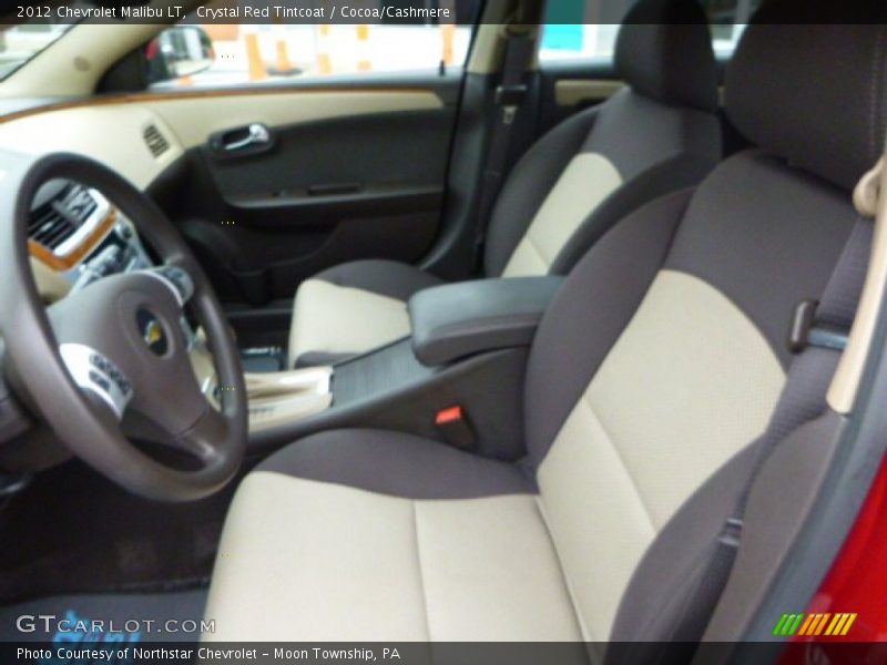 Crystal Red Tintcoat / Cocoa/Cashmere 2012 Chevrolet Malibu LT