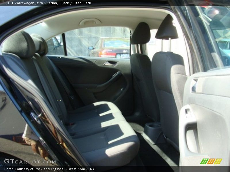 Black / Titan Black 2011 Volkswagen Jetta S Sedan