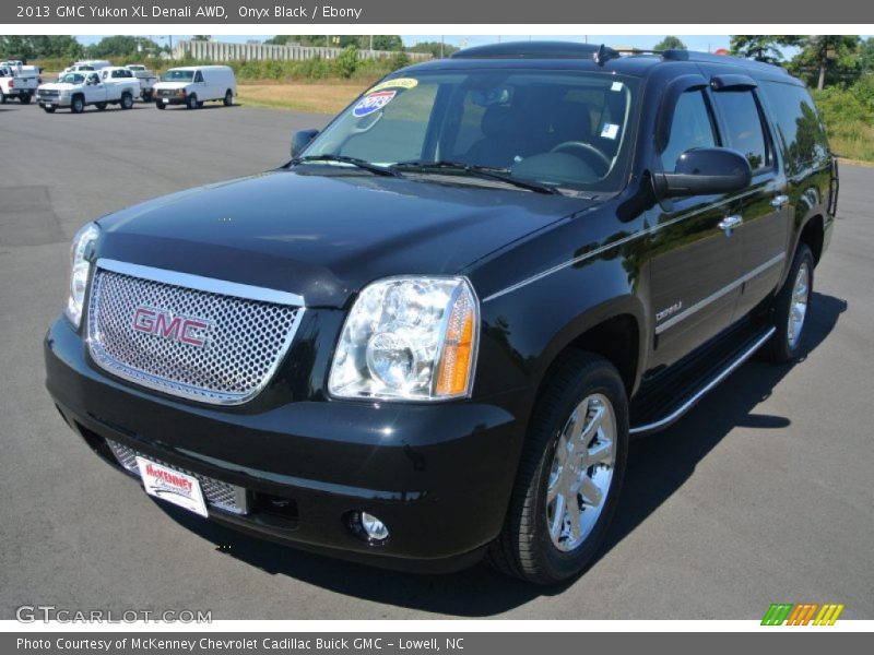 Onyx Black / Ebony 2013 GMC Yukon XL Denali AWD