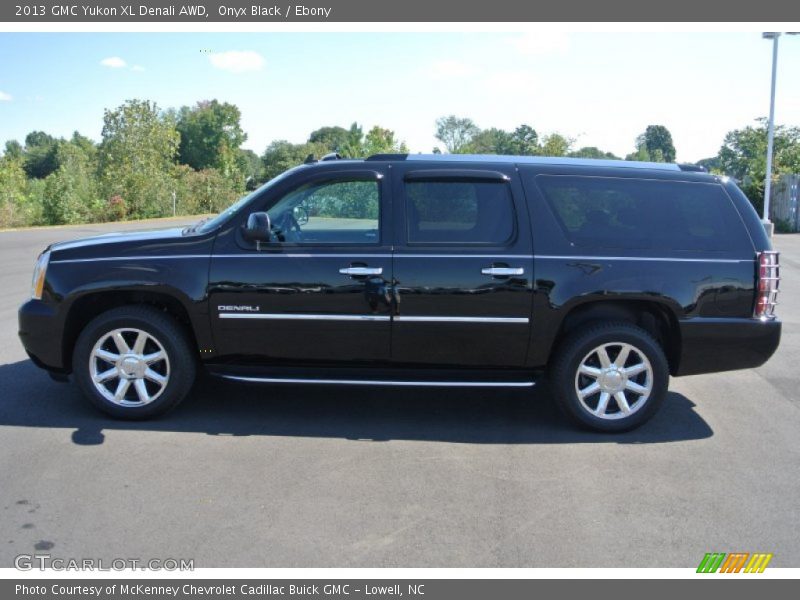 Onyx Black / Ebony 2013 GMC Yukon XL Denali AWD