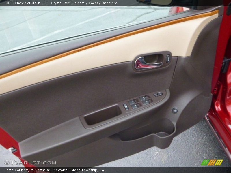 Crystal Red Tintcoat / Cocoa/Cashmere 2012 Chevrolet Malibu LT