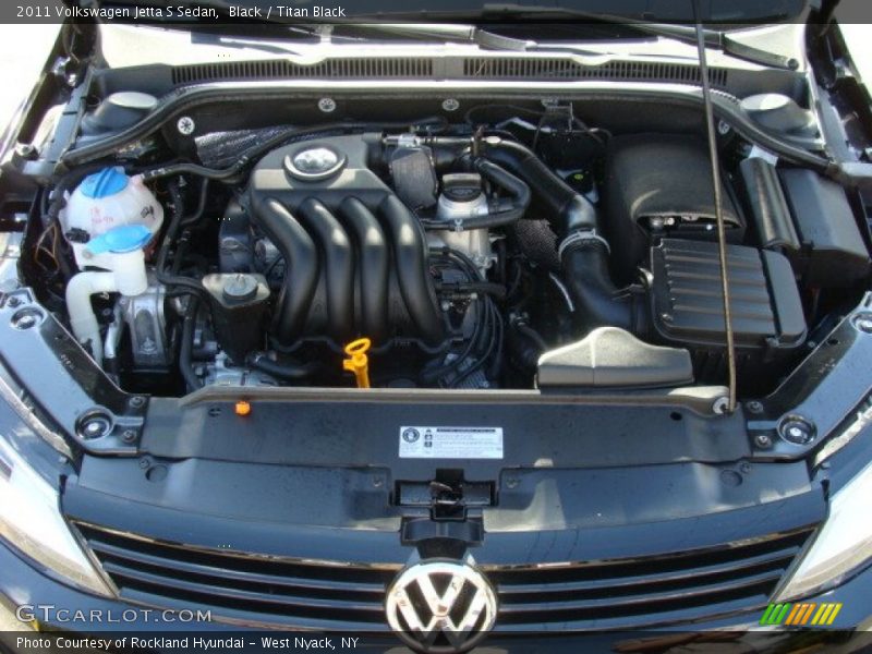 Black / Titan Black 2011 Volkswagen Jetta S Sedan