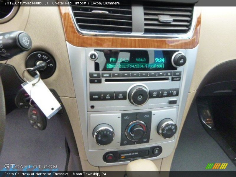 Crystal Red Tintcoat / Cocoa/Cashmere 2012 Chevrolet Malibu LT