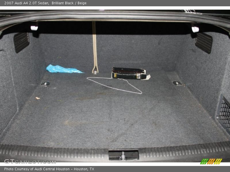 Brilliant Black / Beige 2007 Audi A4 2.0T Sedan