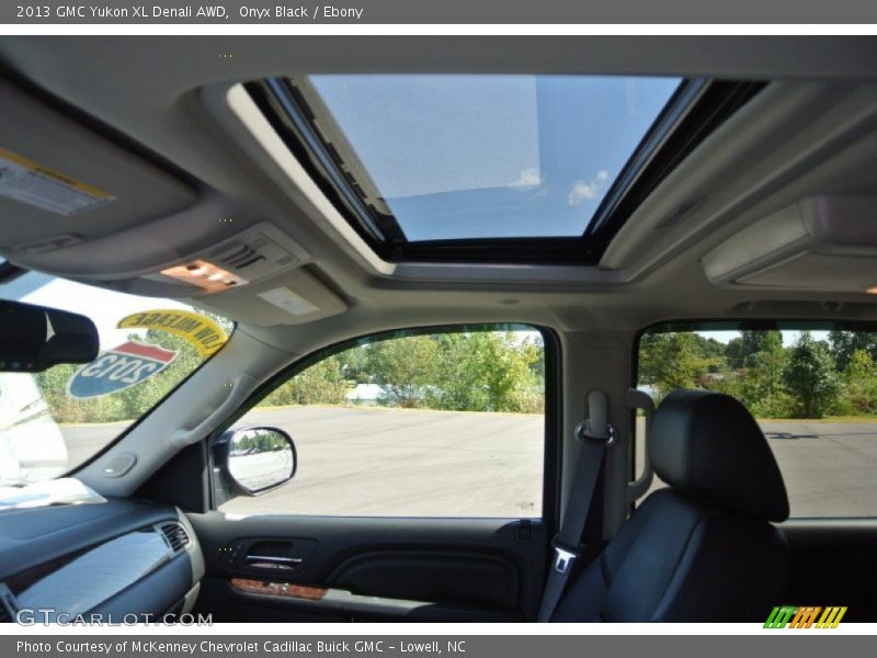 Onyx Black / Ebony 2013 GMC Yukon XL Denali AWD