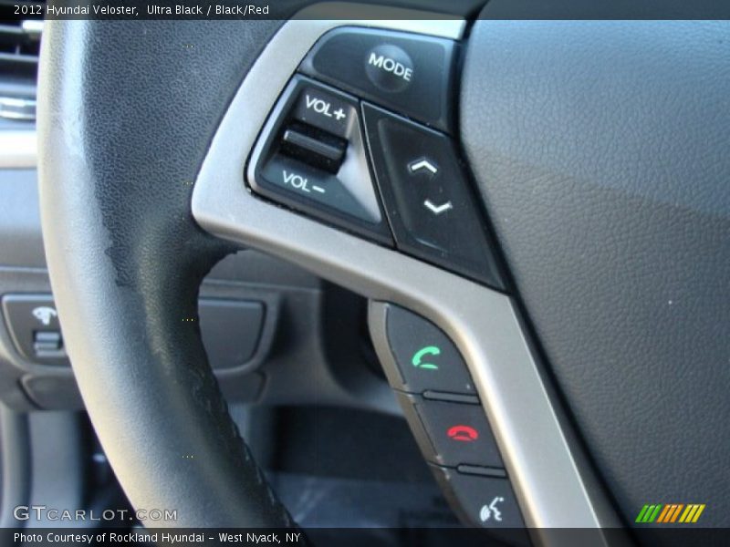 Ultra Black / Black/Red 2012 Hyundai Veloster