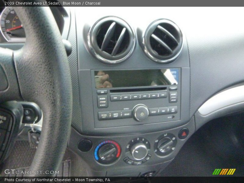 Blue Moon / Charcoal 2009 Chevrolet Aveo LT Sedan
