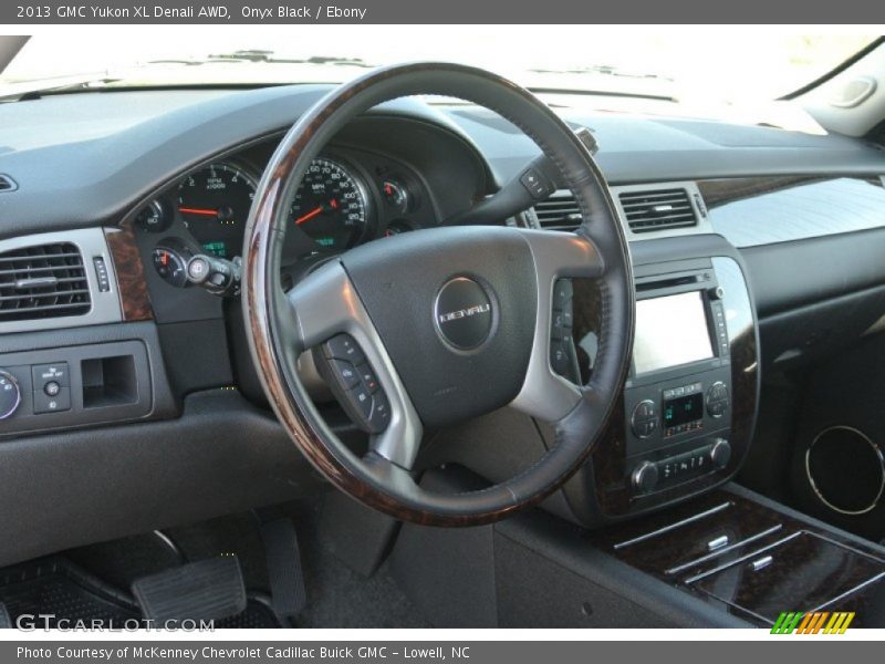 Onyx Black / Ebony 2013 GMC Yukon XL Denali AWD