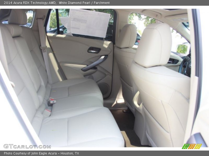 White Diamond Pearl / Parchment 2014 Acura RDX Technology AWD